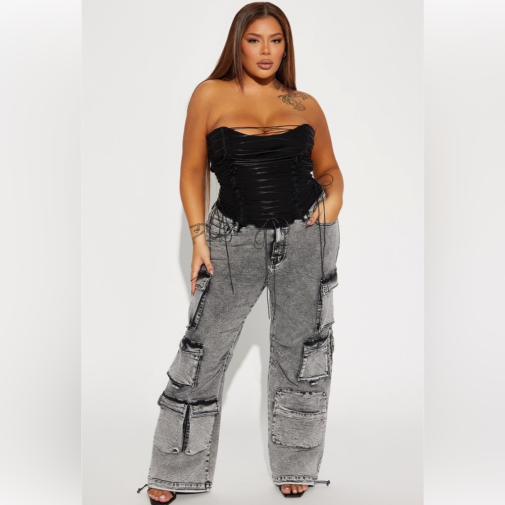 🍂Fall Fave: Acid wash cargo jeans